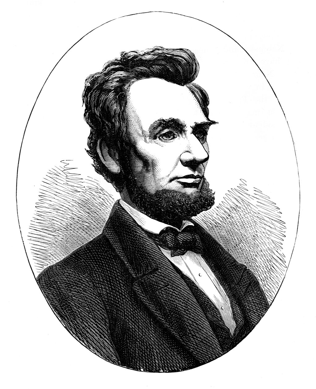 Abraham Lincoln 1809-1865, USA:s president av Unbekannt