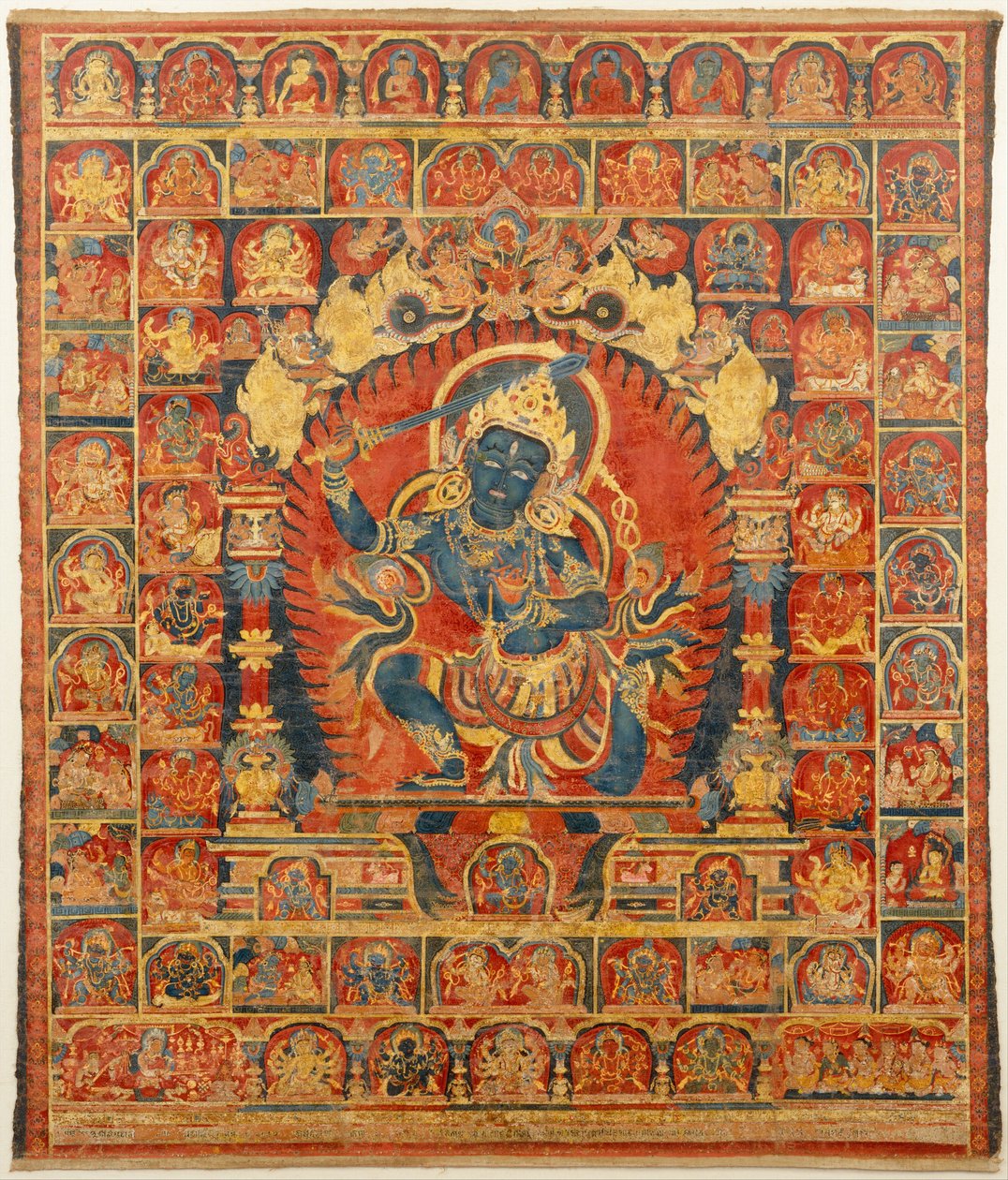 Acala, The Buddhist Protector, motsvarande februari mars 1322. av Unbekannt