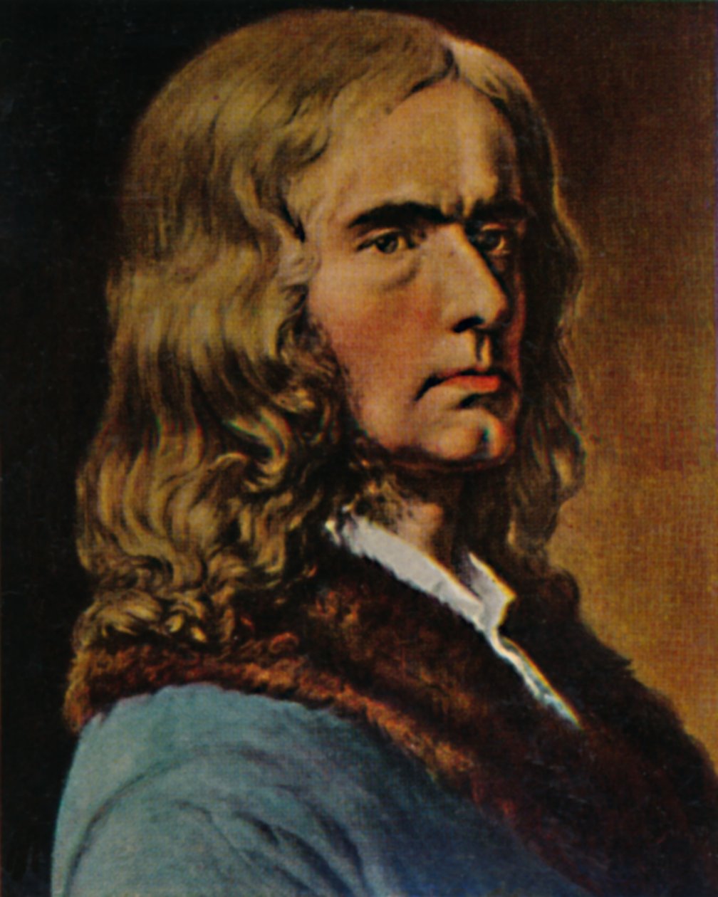 Adelbert von Chamisso 1781-1838. - Målning av Reinick, 1934. av Unbekannt