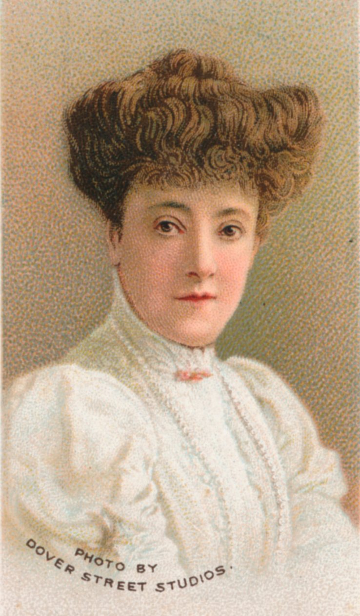 Adelina Patti 1843-1919, spanskfödd operasångerska, 1911 av Unbekannt