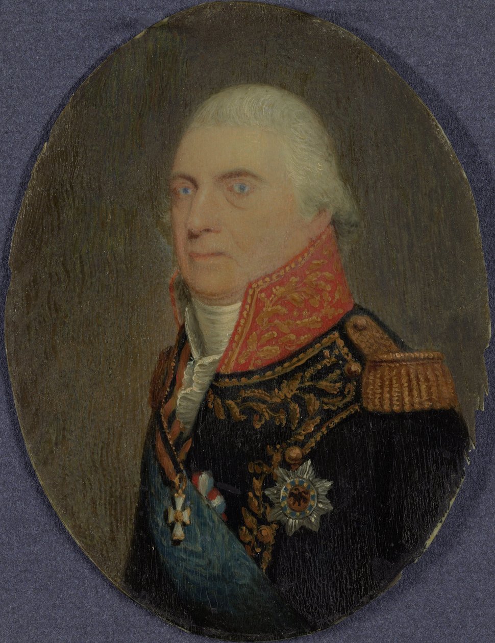 Amiral Jan Hendrik van Kinsbergen 1735-1819, greve av Dogger Bank, ca. 1810 av Unbekannt