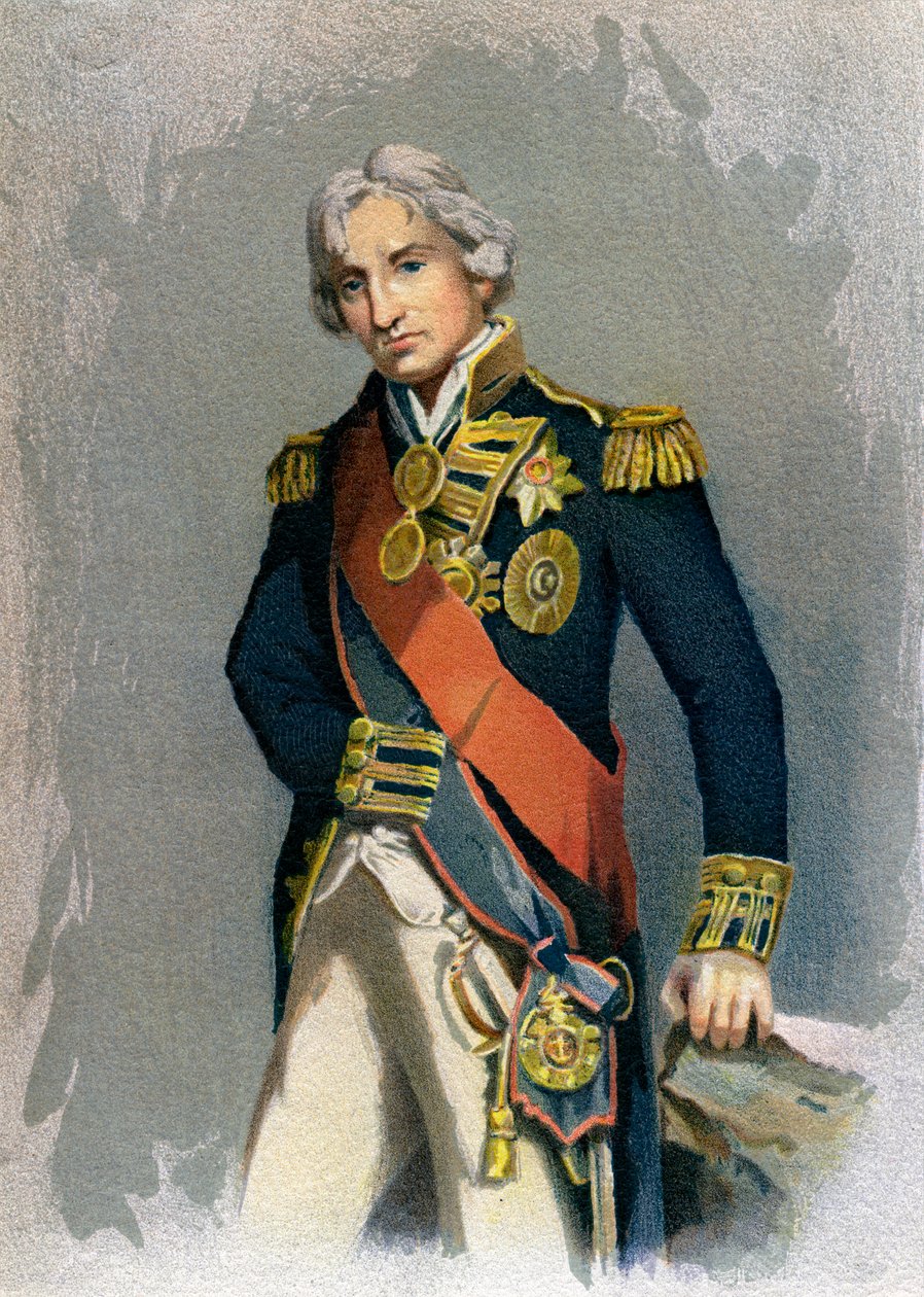 Amiral Lord Nelson, c1890-c1893 av Unbekannt
