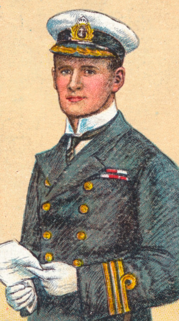 Amiral Teddy Evans, 1881-1957, brittisk sjöofficer och Antarktis upptäcktsresande, 1916 av Unbekannt