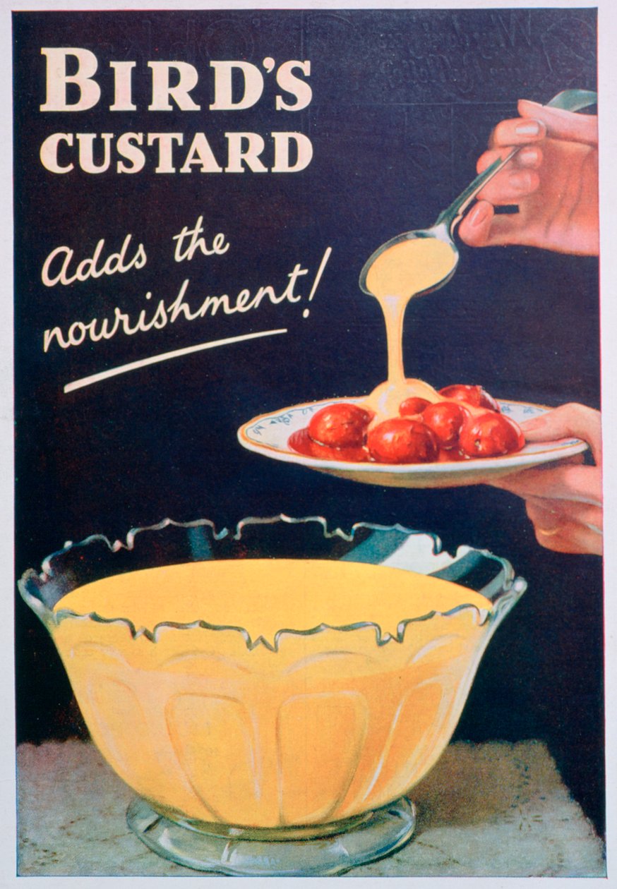 Annons för Birds Custard, 1935 av Unbekannt