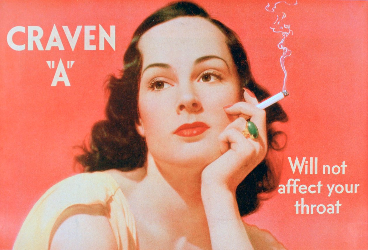 Annons för Craven A-cigaretter, 1939 av Unbekannt