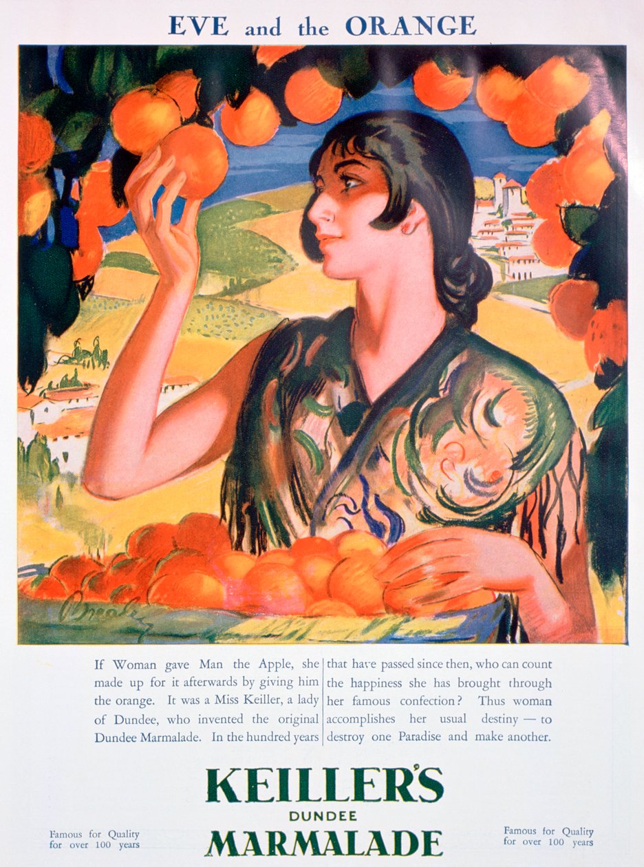 Annons för Keillers Dundee Marmalade, 1927 av Unbekannt