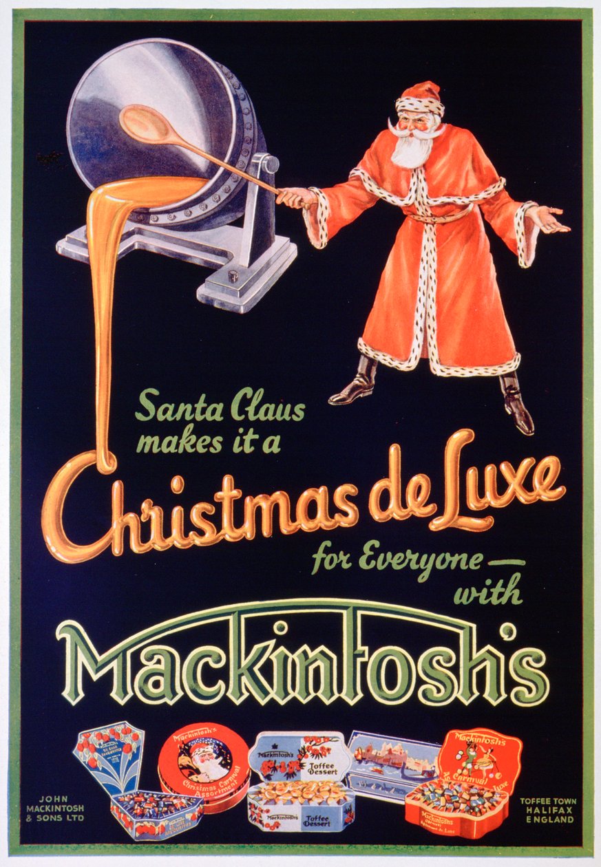 Annons för Mackintoshs kola, 1934 av Unbekannt