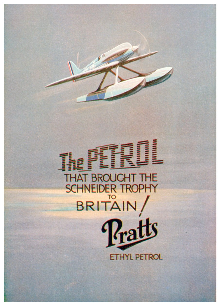 Annons för Pratts Ethyl Petrol, c1928 av Unbekannt