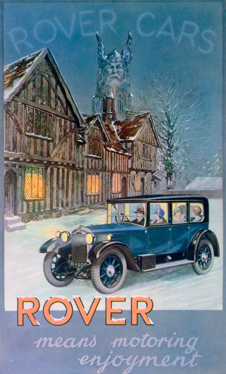 Annons för Rover Cars, 1927 av Unbekannt