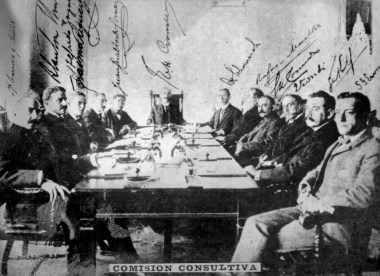 Rådgivande kommittén, 1908, c1910 av Unbekannt
