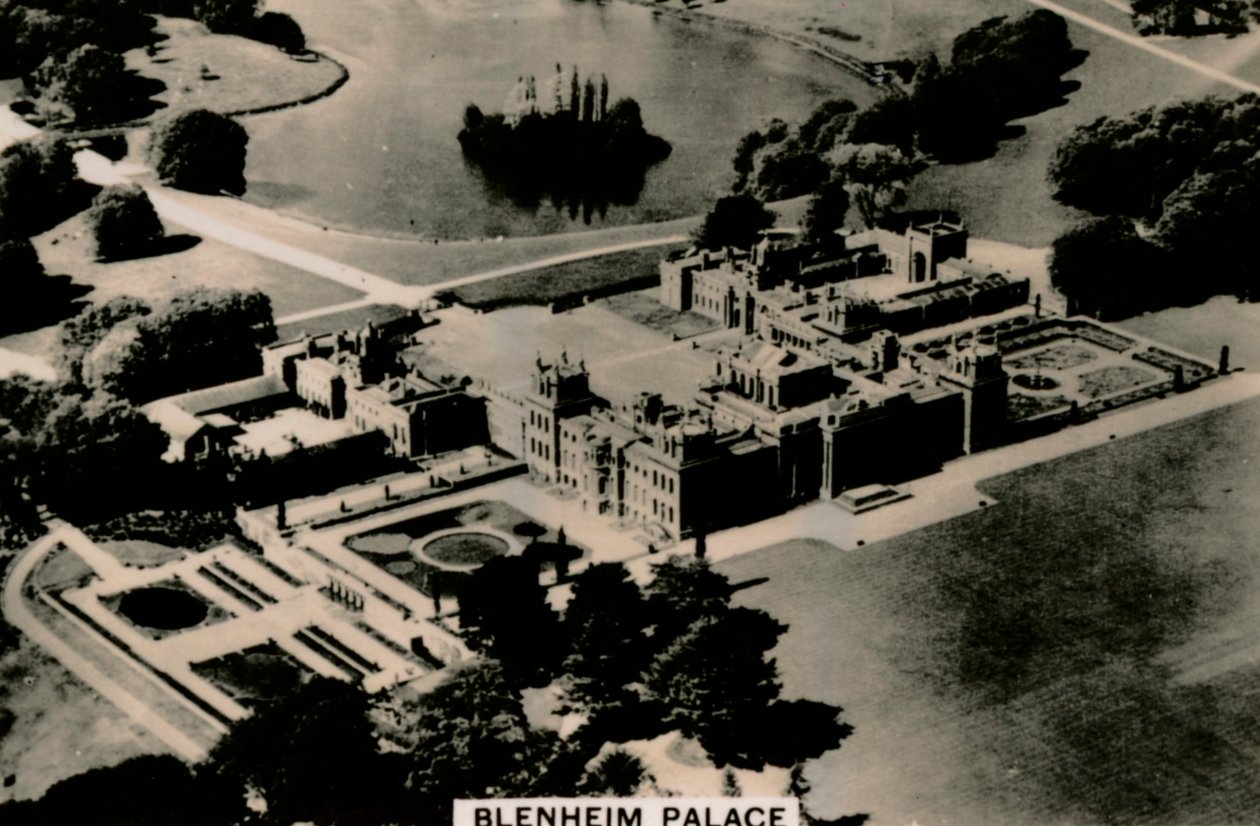Flygfoto över Blenheim Palace, 1939 av Unbekannt