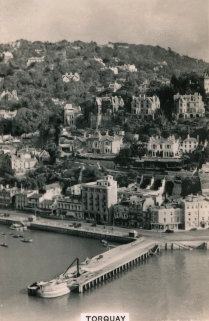 Flygfoto över Torquay, 1939 av Unbekannt