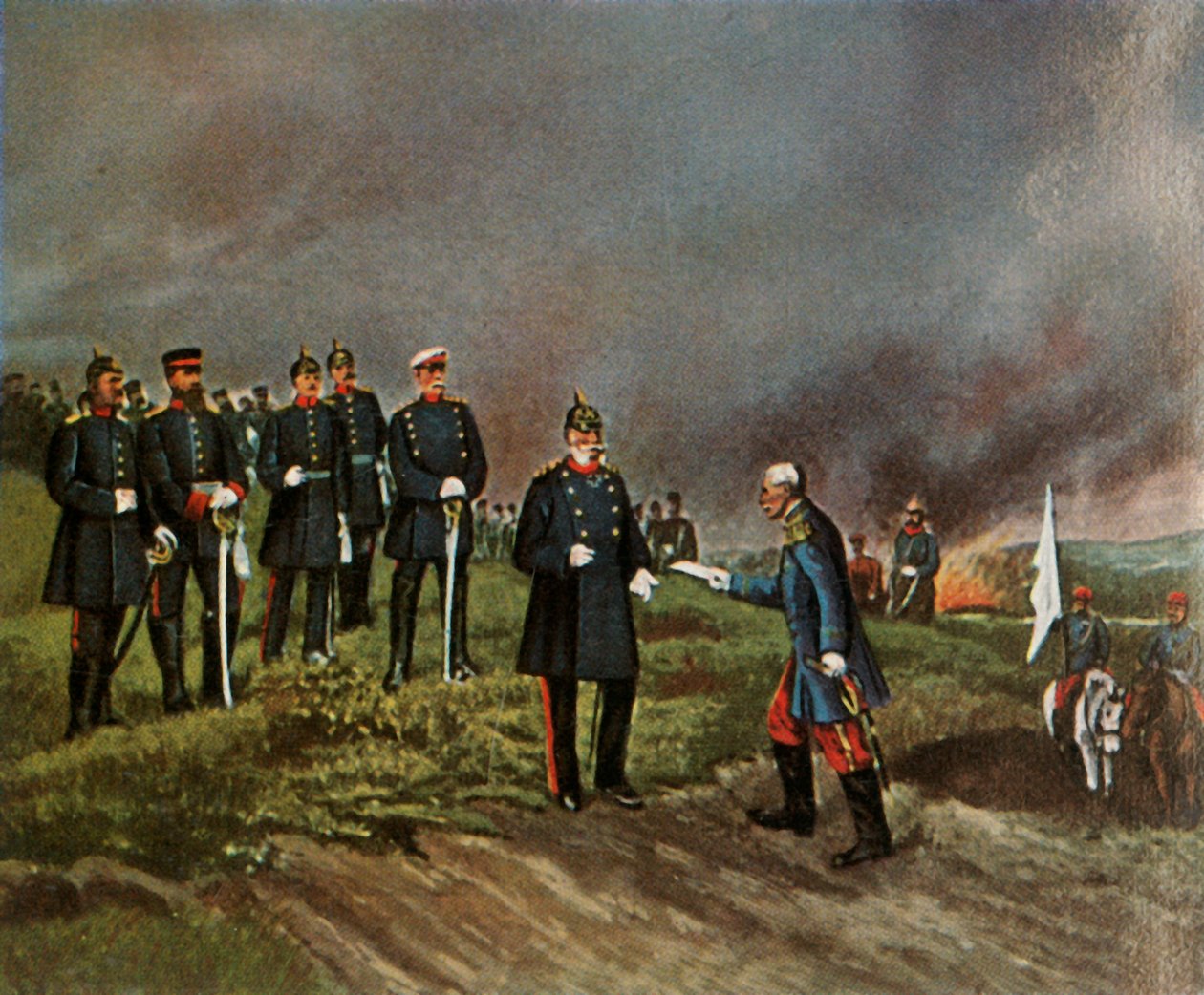 Efter slaget vid Sedan, 1 september 1870, 1936. av Unbekannt