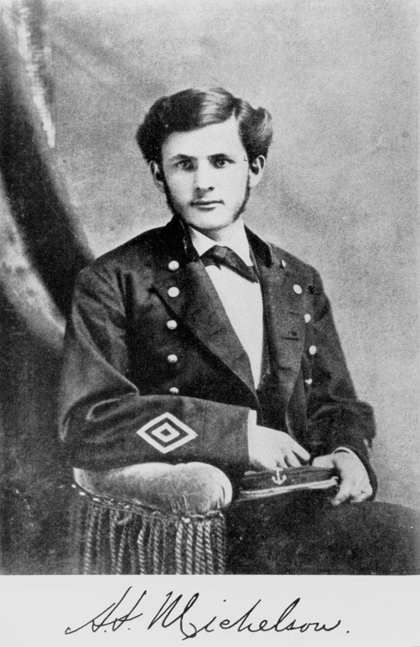 Albert Abraham Michelson, amerikansk fysiker av Unbekannt
