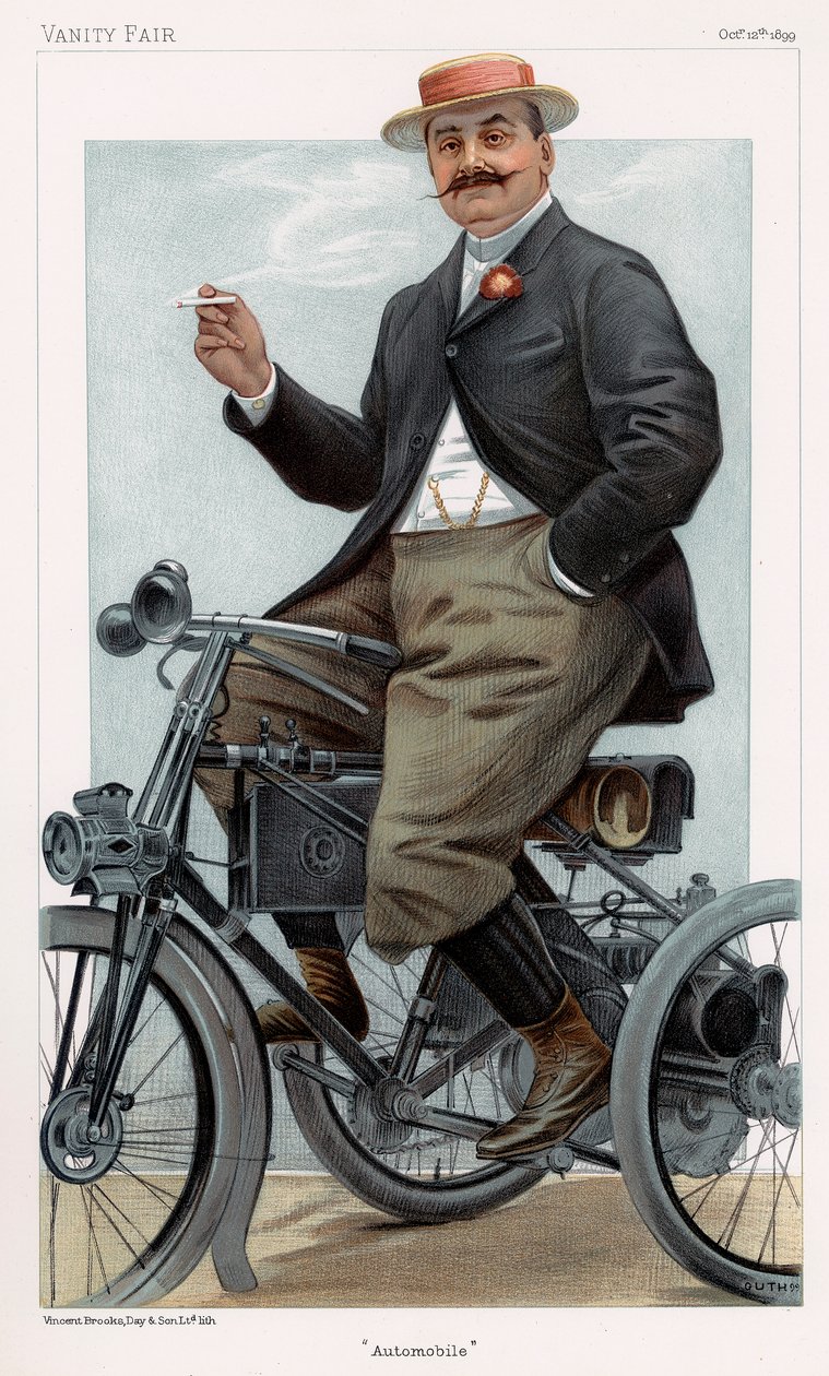 Albert, Comte de Dion, fransk ingenjör, 1899 av Unbekannt