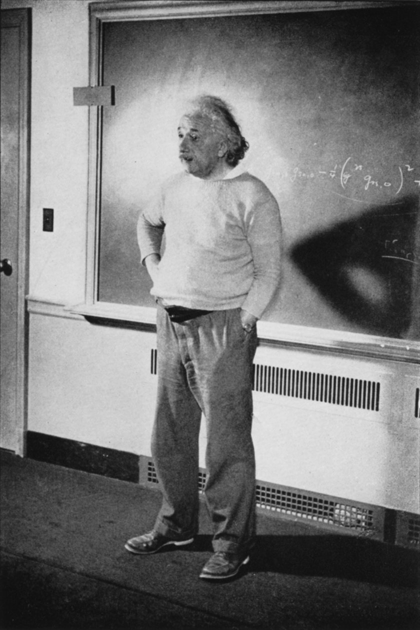 Albert Einstein, tysk-schweizisk-amerikansk matematiker och fysiker, 1940 av Unbekannt
