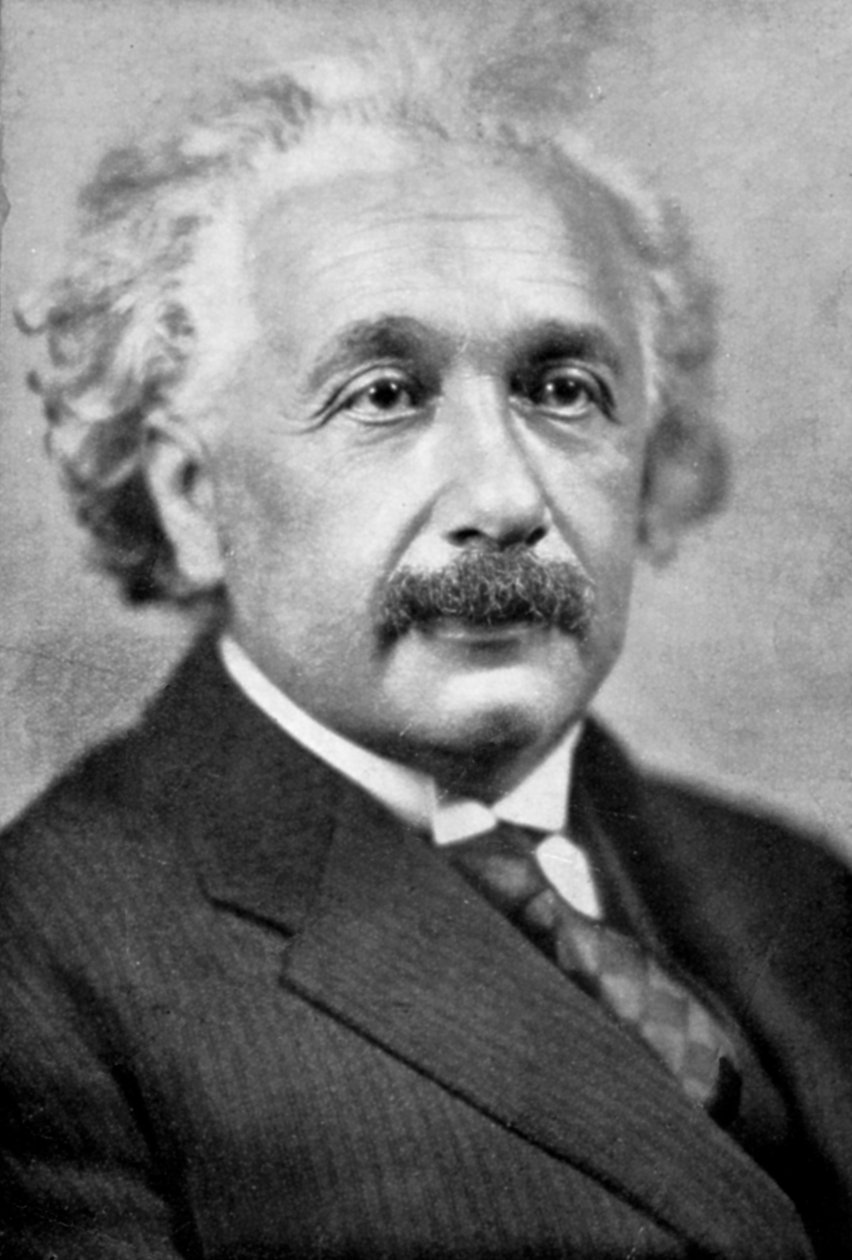 Albert Einstein, tysk-schweizisk matematiker och teoretisk fysiker, c1930-talet av Unbekannt