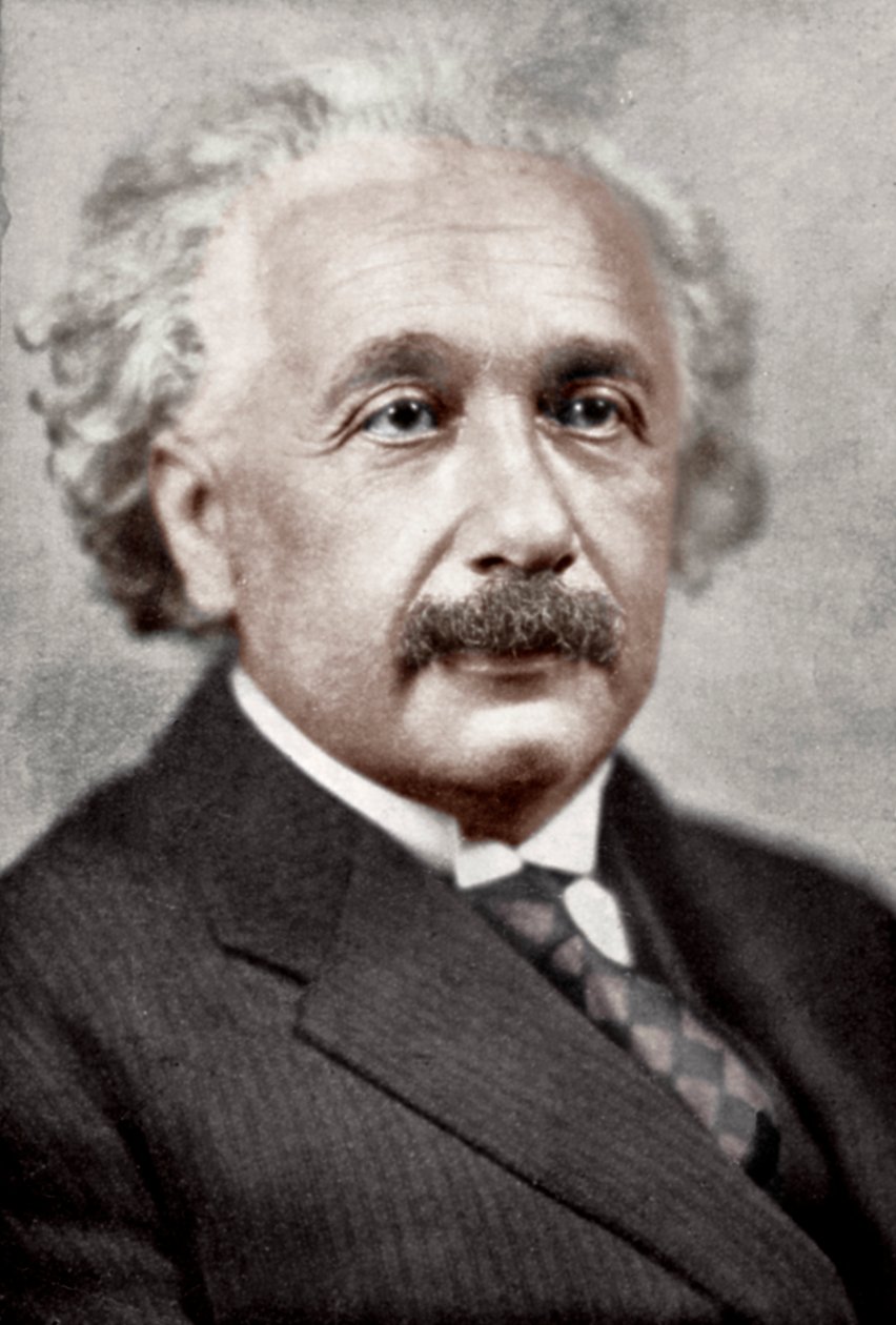 Albert Einstein, tysk-schweizisk matematiker och teoretisk fysiker, c1930-talet av Unbekannt
