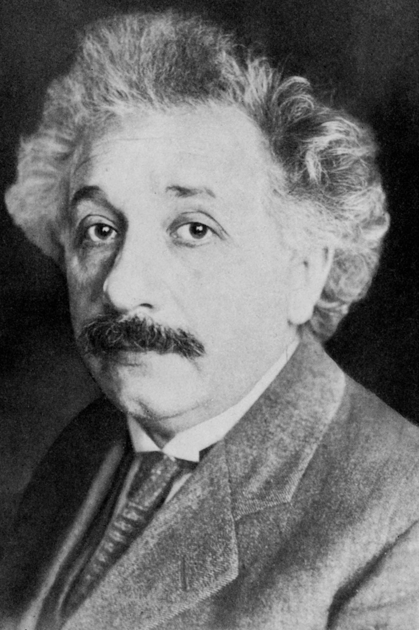 Albert Einstein, tysk-schweizisk matematiker och teoretisk fysiker, c1930-talet 1936 av Unbekannt