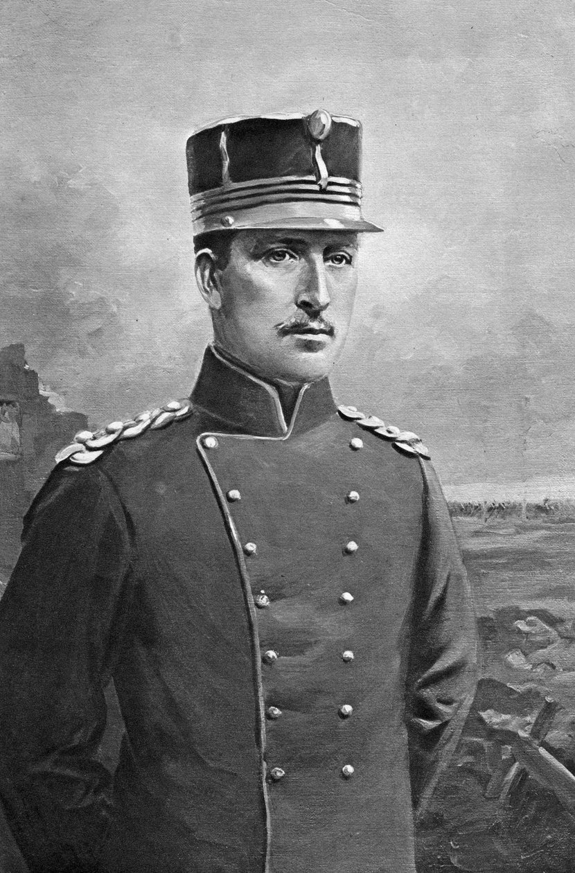 Albert I, kung av belgarna, sent 1800-tidigt 1900-tal av Unbekannt