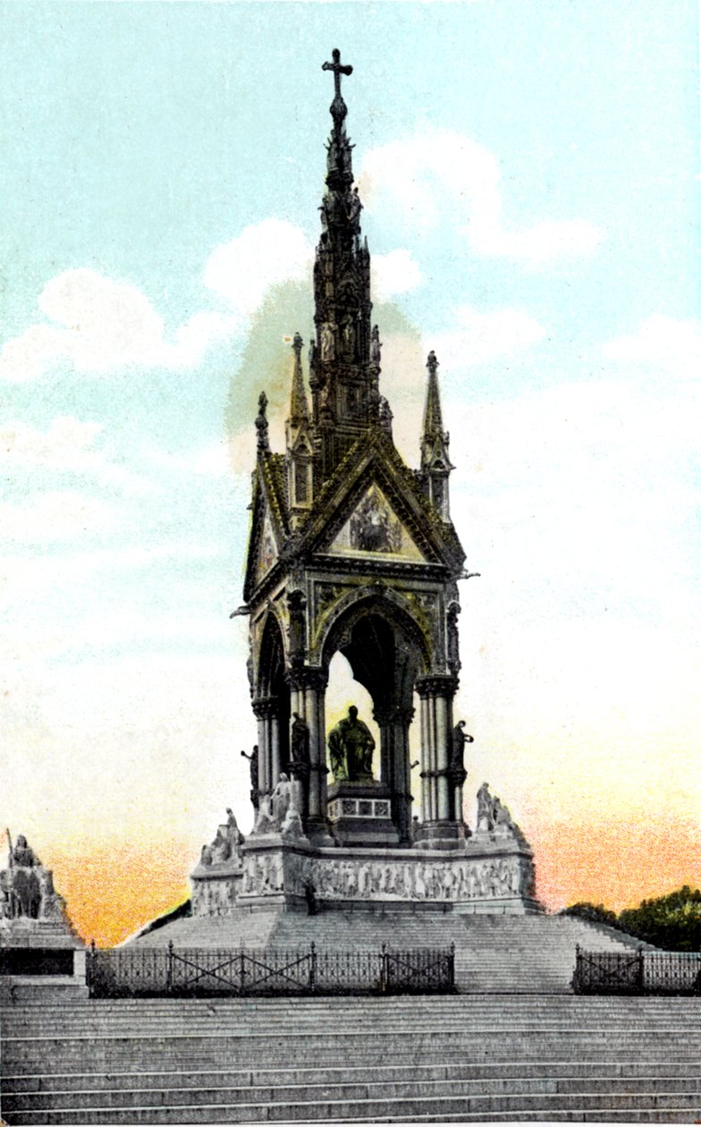 Albert Memorial, London, 1900-talet av Unbekannt