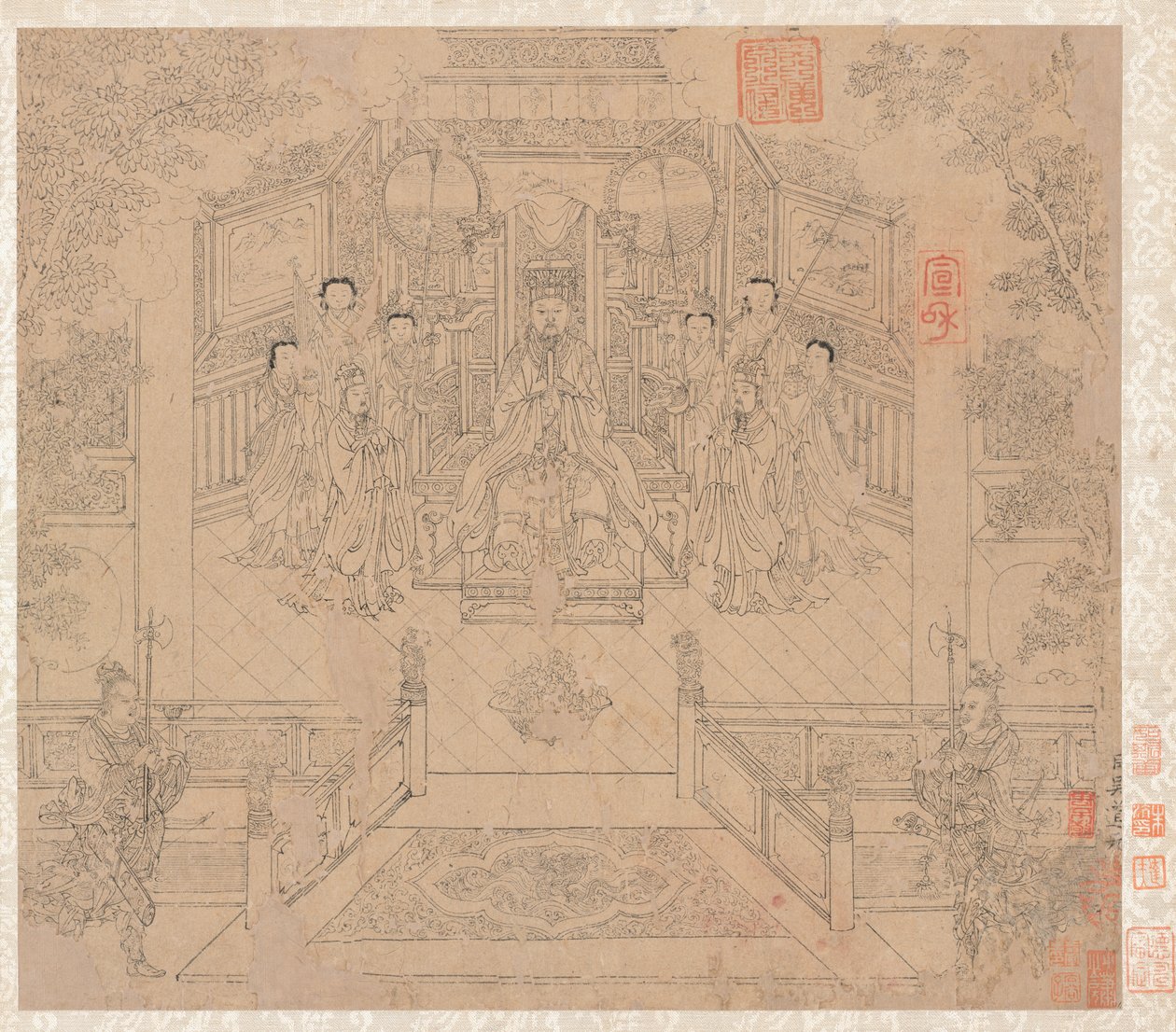 Album med daoistiska och buddhistiska teman, 1200-talet. av Unbekannt