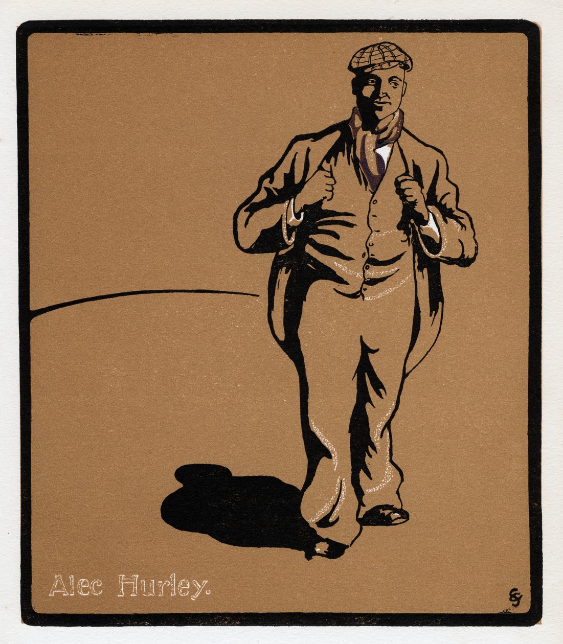 Alec Hurley 1871-1913, music hall-stjärna, sent 1800-tal av Unbekannt