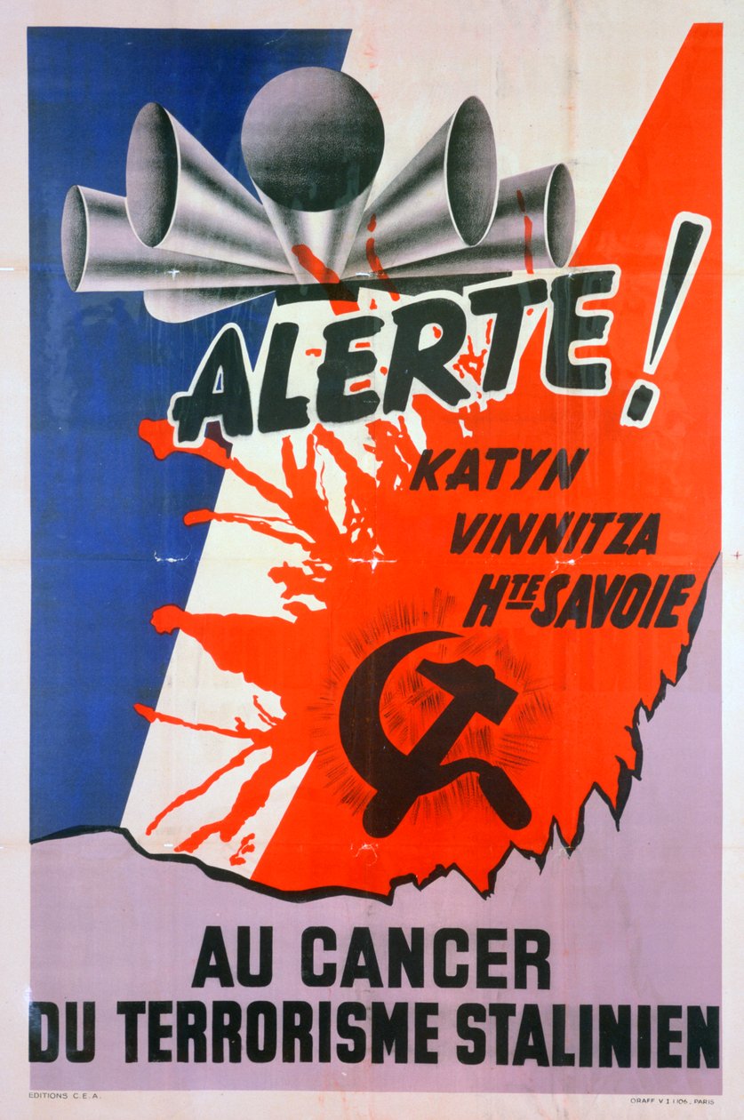 Alert!, för den stalinistiska terrorismens cancer, c1940-1953 av Unbekannt