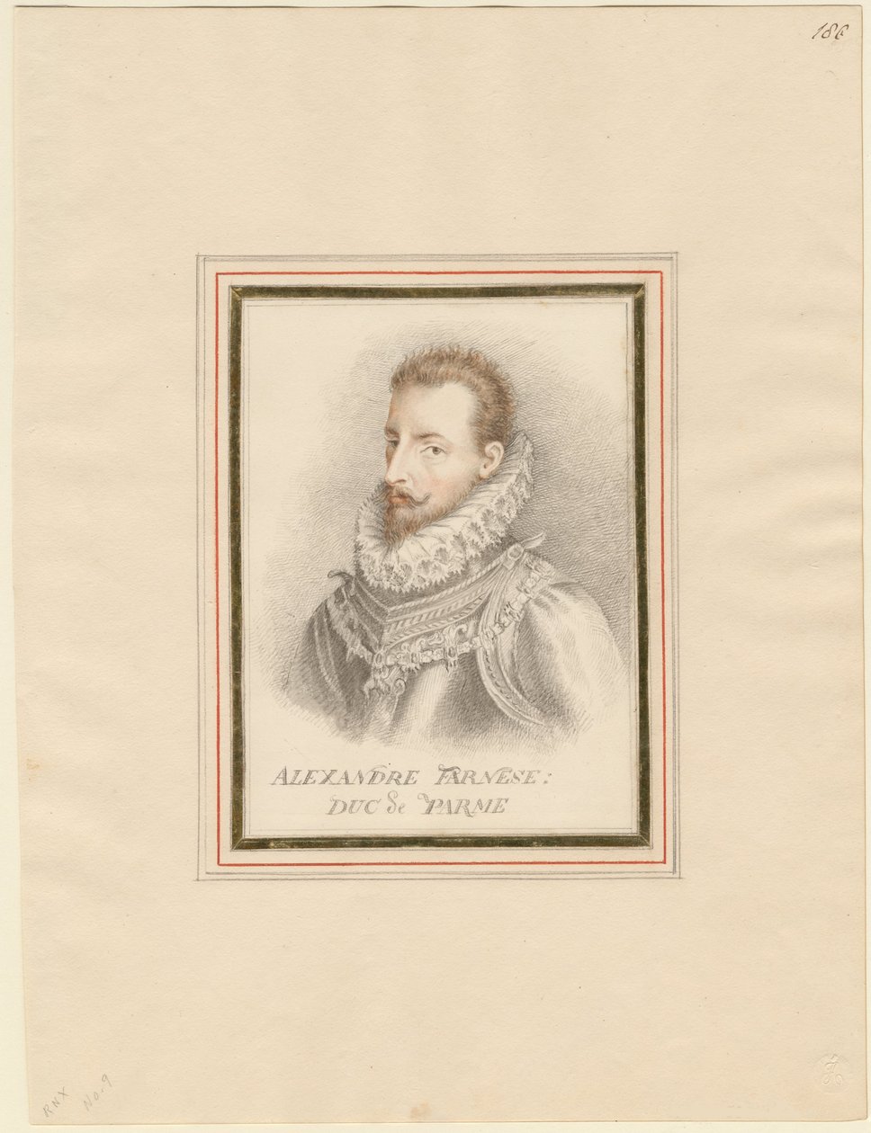 Alexander Farnese 15451592, hertig av Parma av Unbekannt