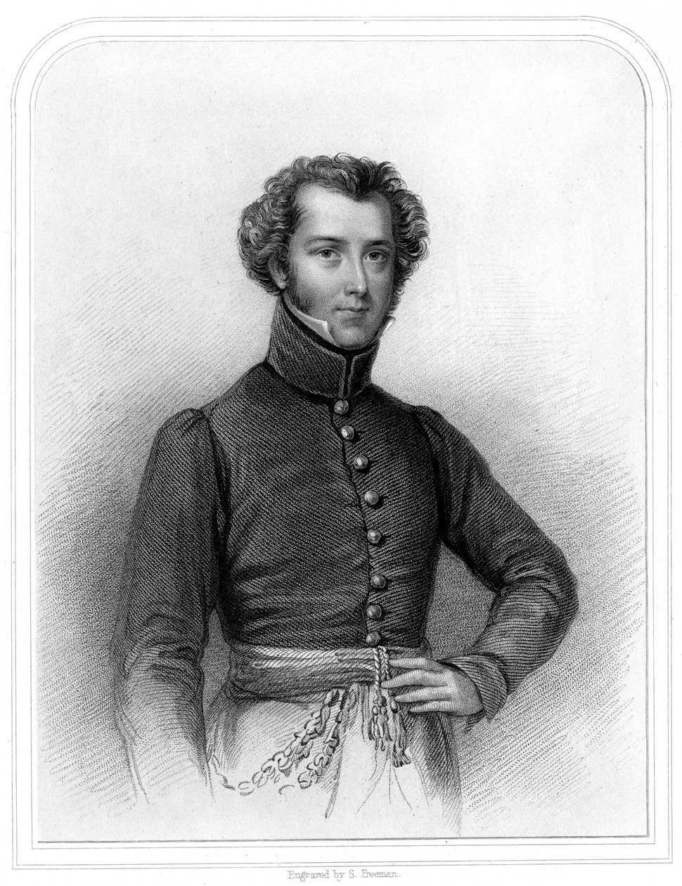 Alexander Gordon Laing, skotsk upptäcktsresande i Västafrika, 1870 av Unbekannt