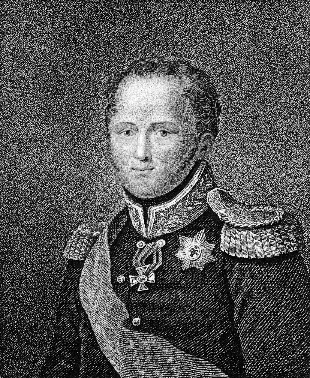 Alexander I, Rysslands tsar, 1817 av Unbekannt