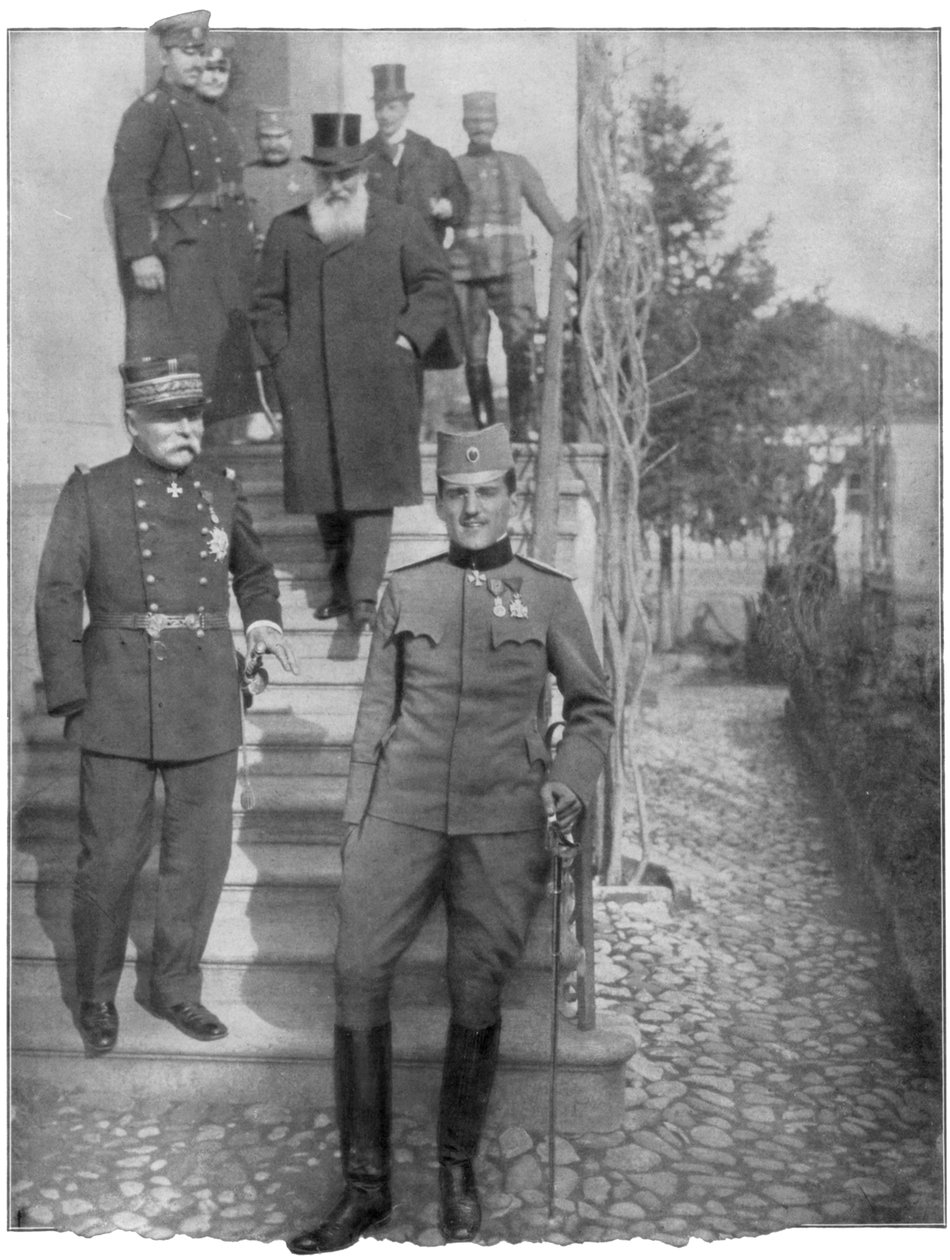 Alexander Karadordevic, regent av Serbien, första världskriget, 1915 av Unbekannt