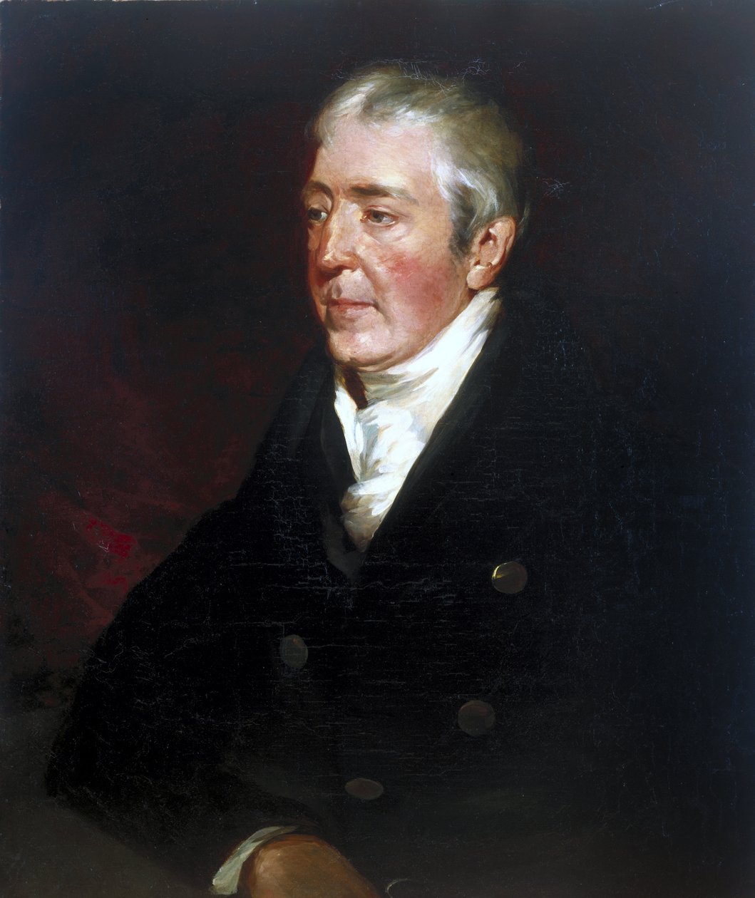 Alexander Nasmyth, tandläkare, c 1840-talet Olja på duk-porträtt från 1858 av Ann Gibson Bennett, efter en originalolja av Andrew Geddes RA av Unbekannt