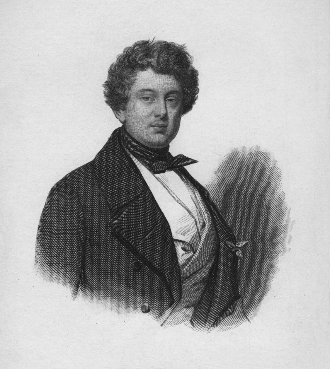 Alexandre Dumas, ca 1850-talet av Unbekannt