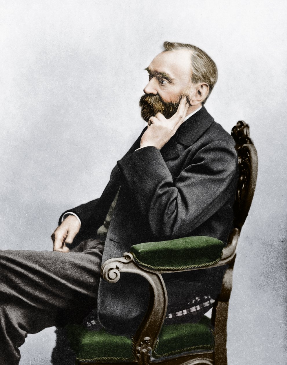 Alfred Bernhard Nobel, c1880-talet av Unbekannt