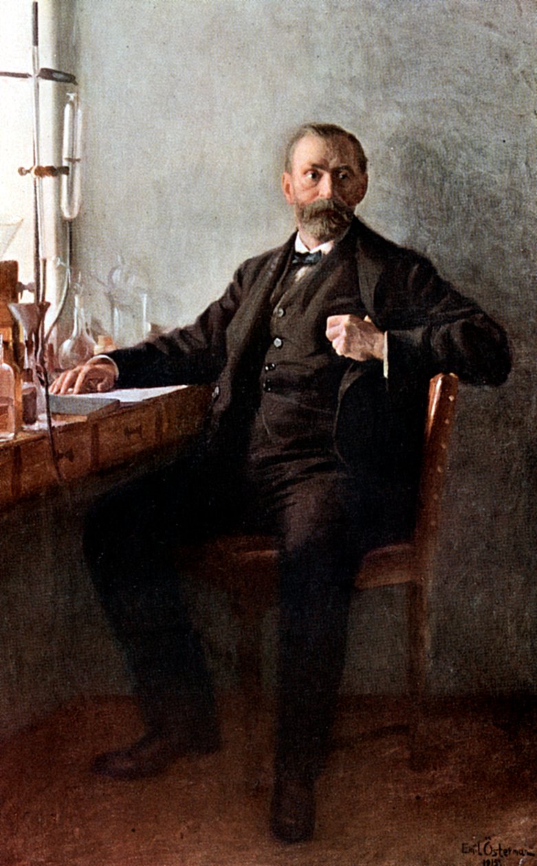 Alfred Nobel, svensk kemist och uppfinnare av Unbekannt
