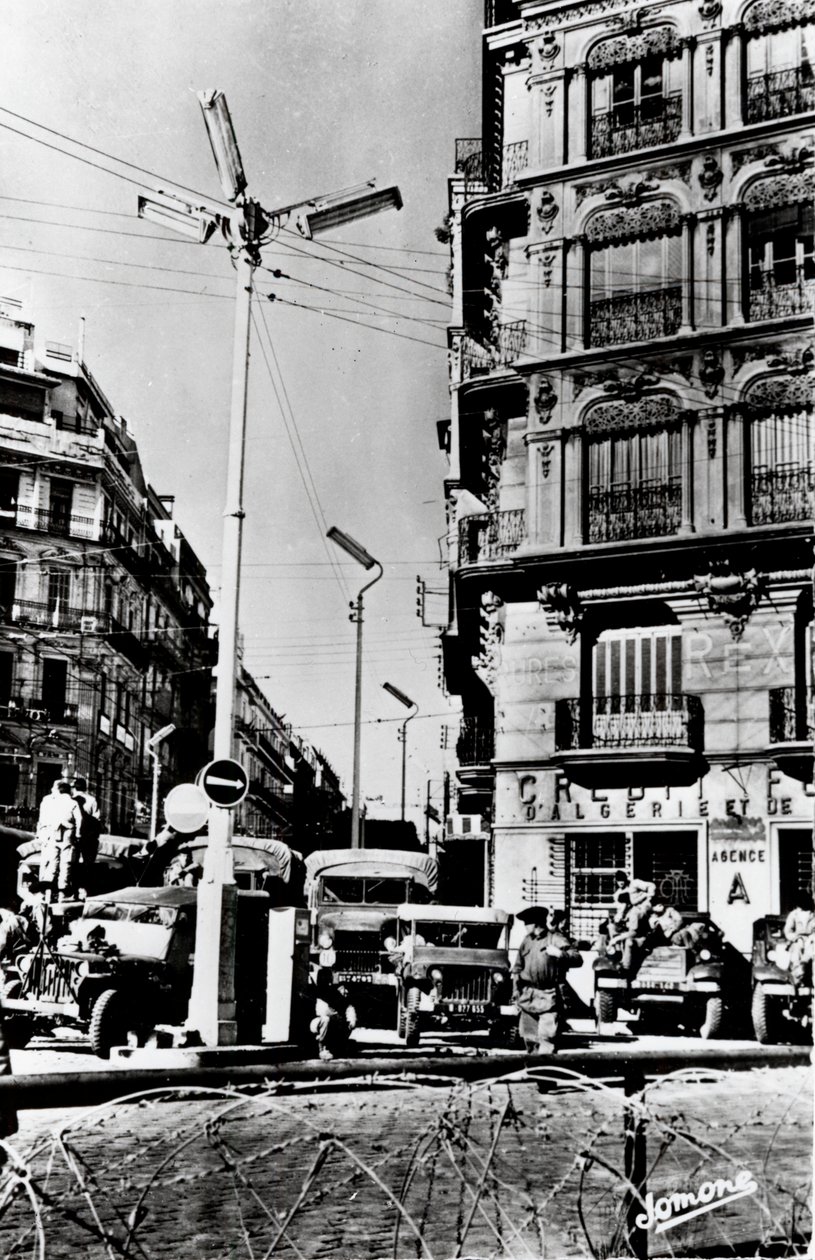 Algeriska frihetskriget, januari 1960. av Unbekannt