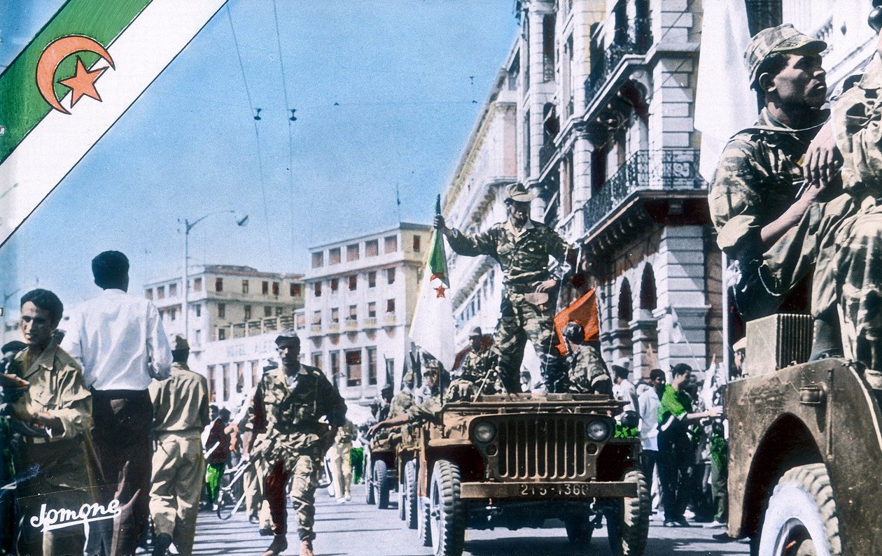 Algeriets självständighet från Frankrike, 1962 av Unbekannt