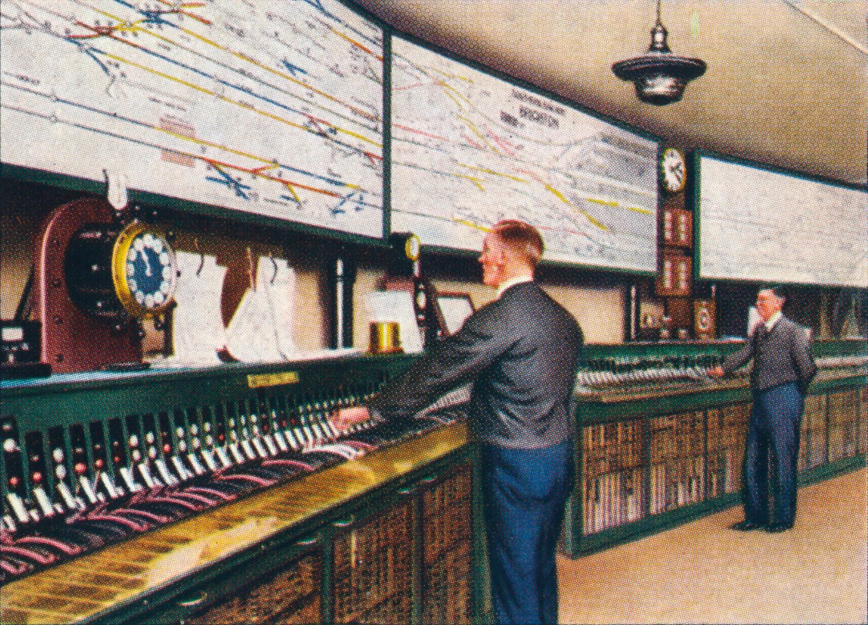 Helelektrisk signallåda, 1938 av Unbekannt