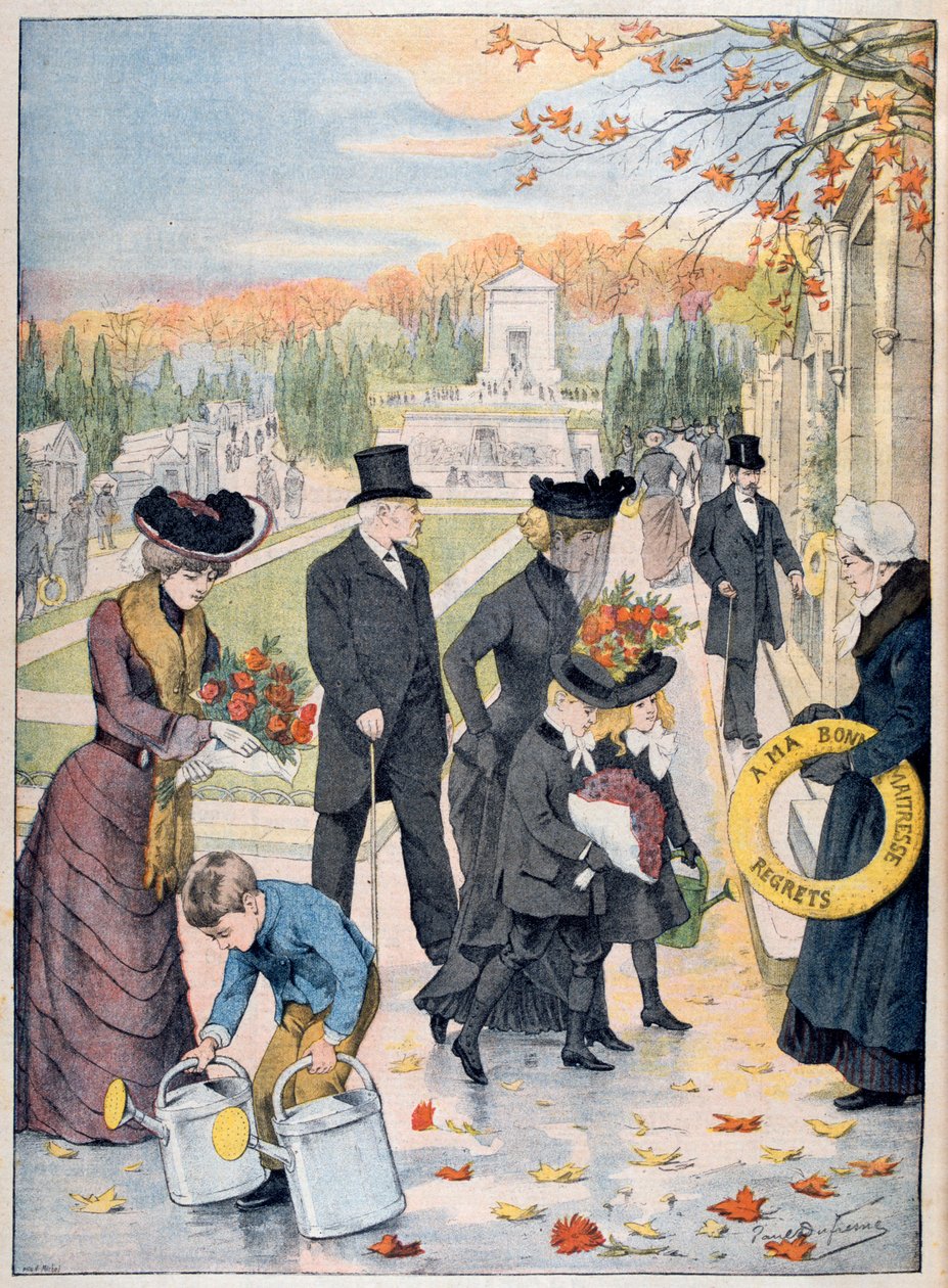 Alla helgons dag, 1902. av Unbekannt