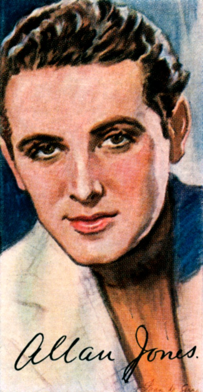 Allan Jones, 1907-1992, amerikansk skådespelare och sångare, 1900-talet av Unbekannt