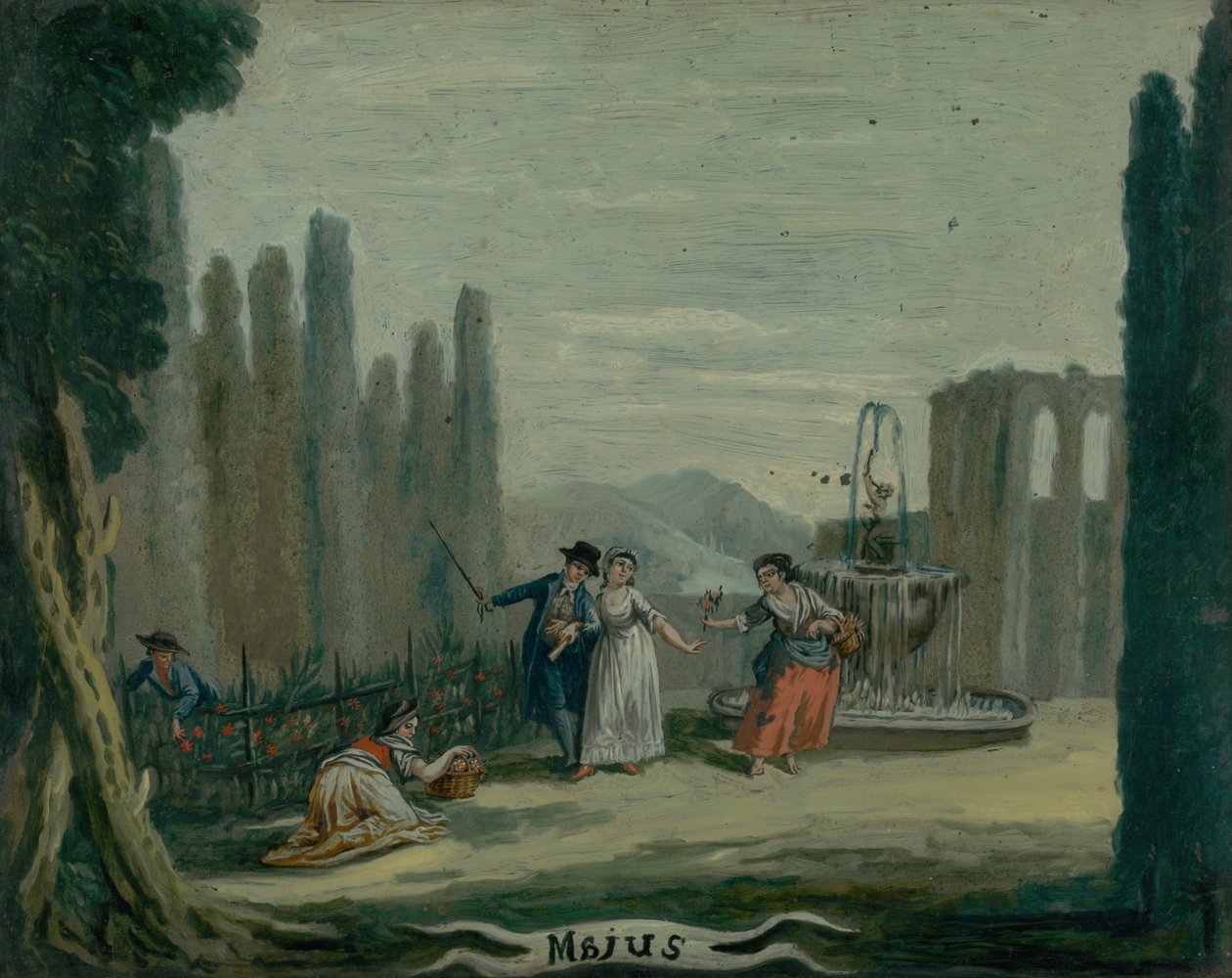 Allegory of the Month of May av Unbekannt