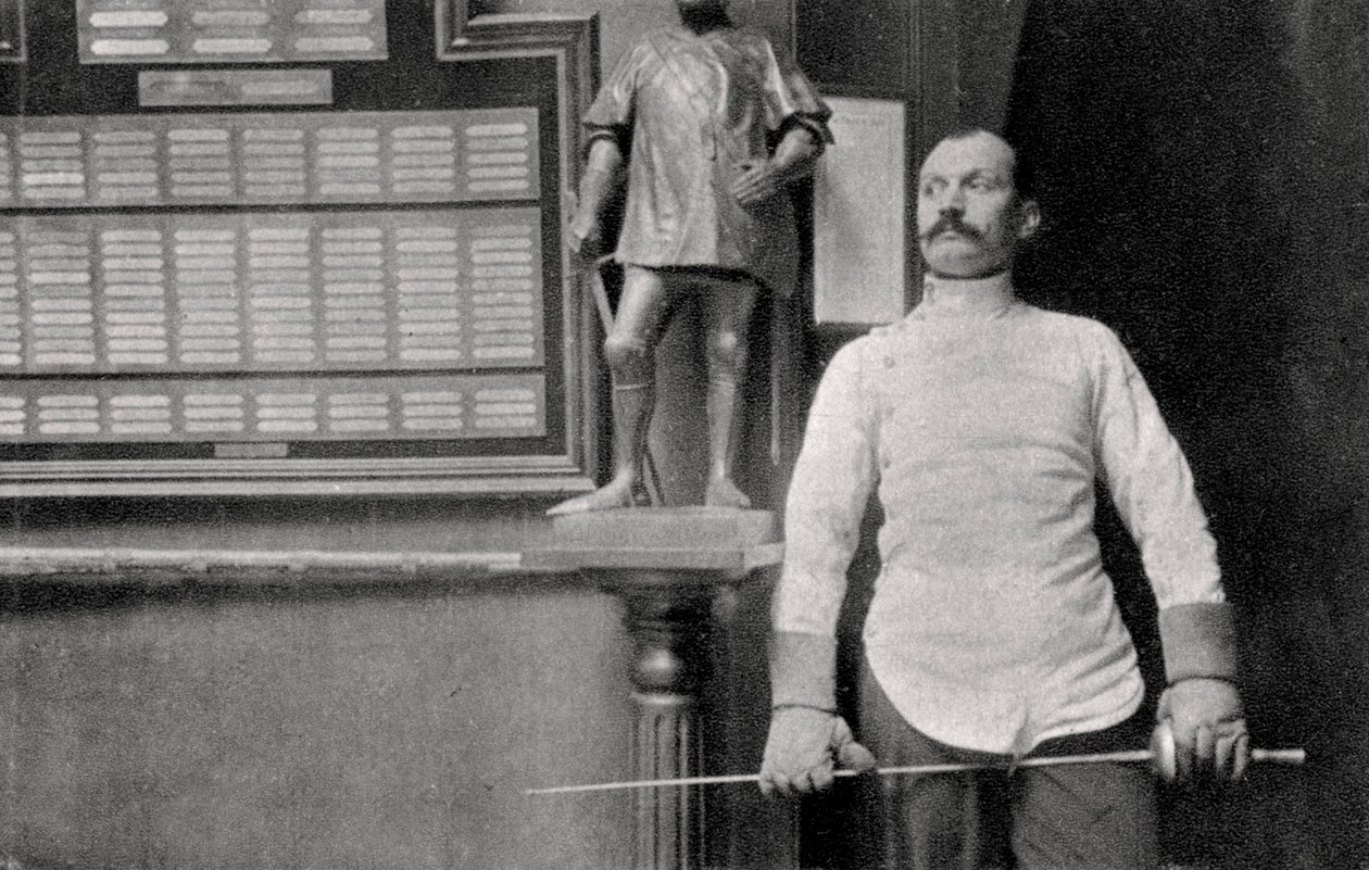 Alphonse Kirchoffer, fransk fäktare, 1904 av Unbekannt