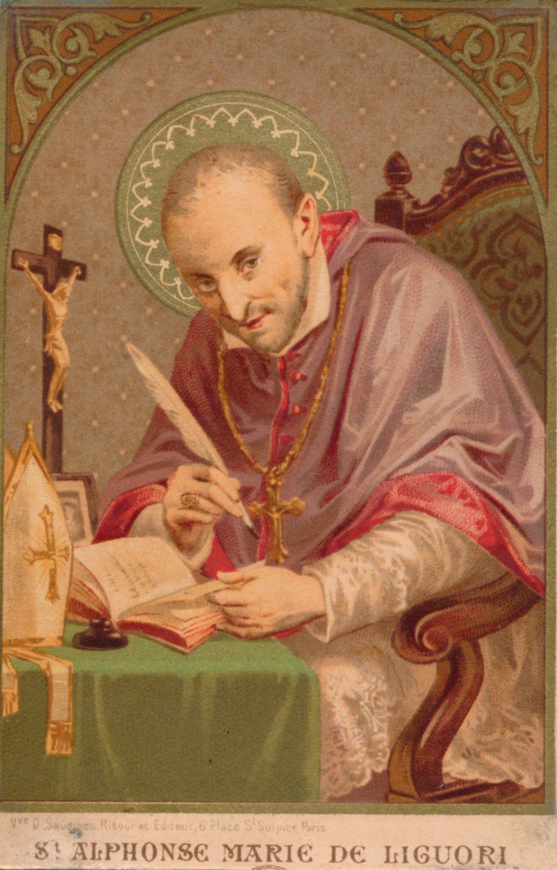 Alphonsus Maria de Liguori 1696-1787, ca 1910-talet av Unbekannt