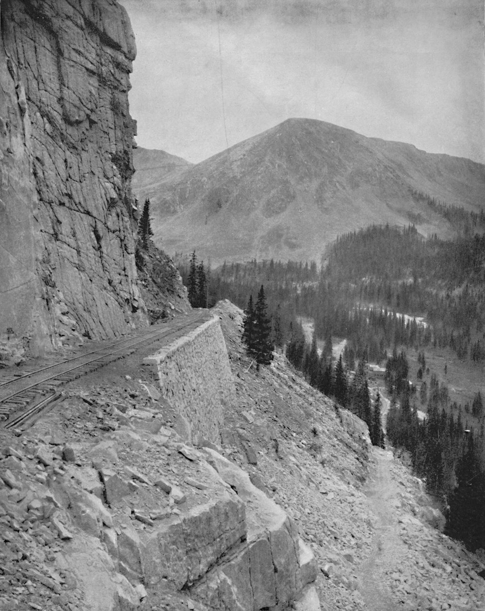 Alpine Pass, Colorado, c1897. av Unbekannt