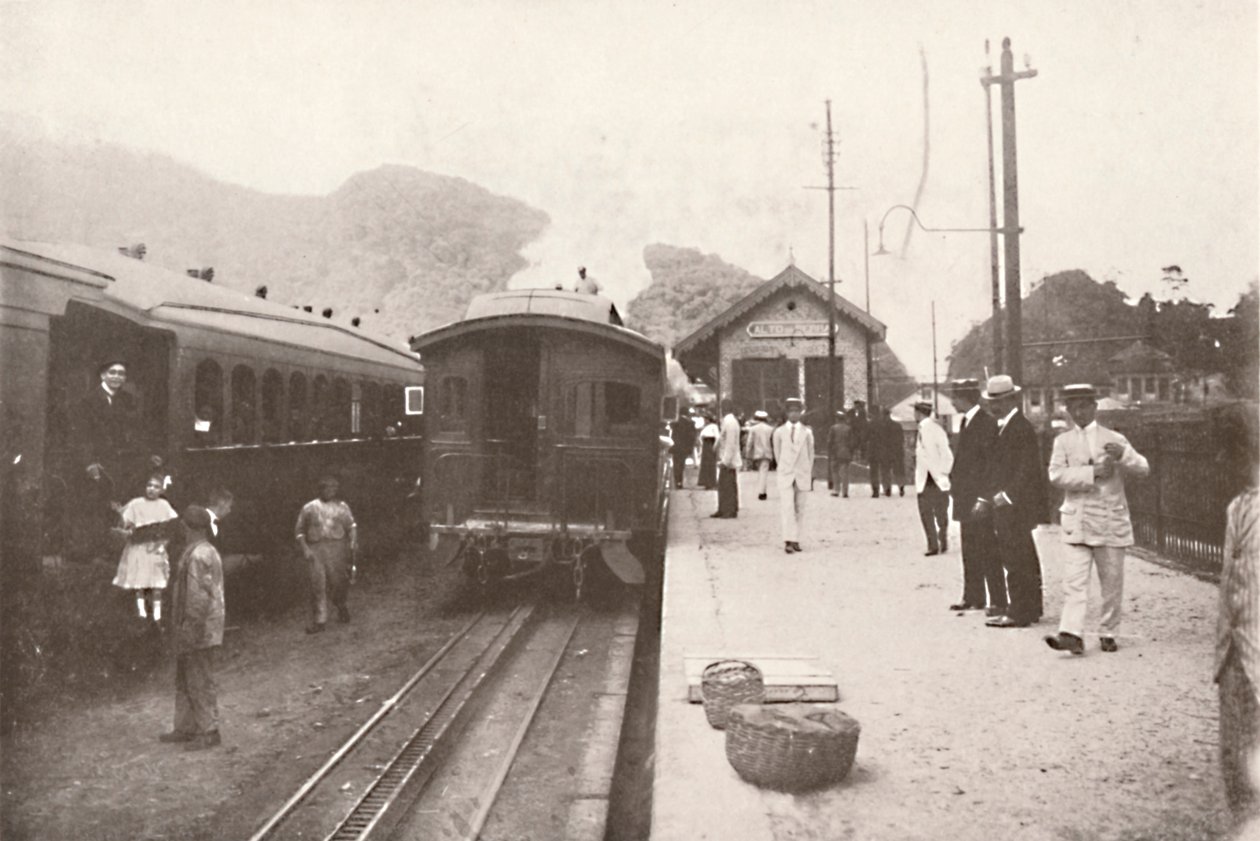 Alto da Serra: Petropolis - Leopoldina järnväg, 1914 av Unbekannt