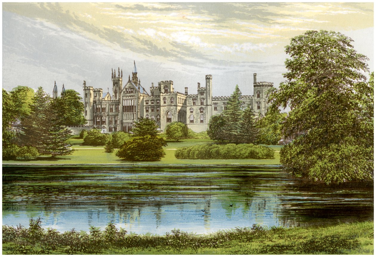 Alton Towers, Staffordshire, hem för Earl of Shrewsbury, c1880 av Unbekannt