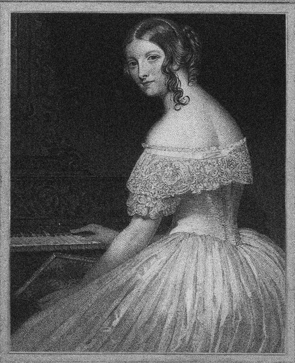 Amalie von Krudener, 1830-talet av Unbekannt