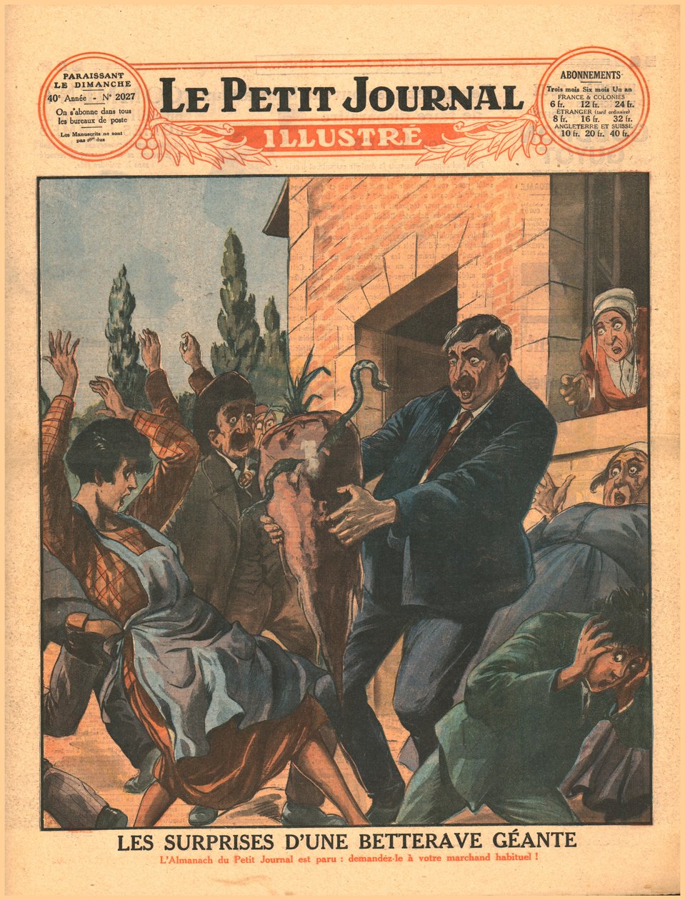 Fantastisk jätterödbetor, 1929. av Unbekannt