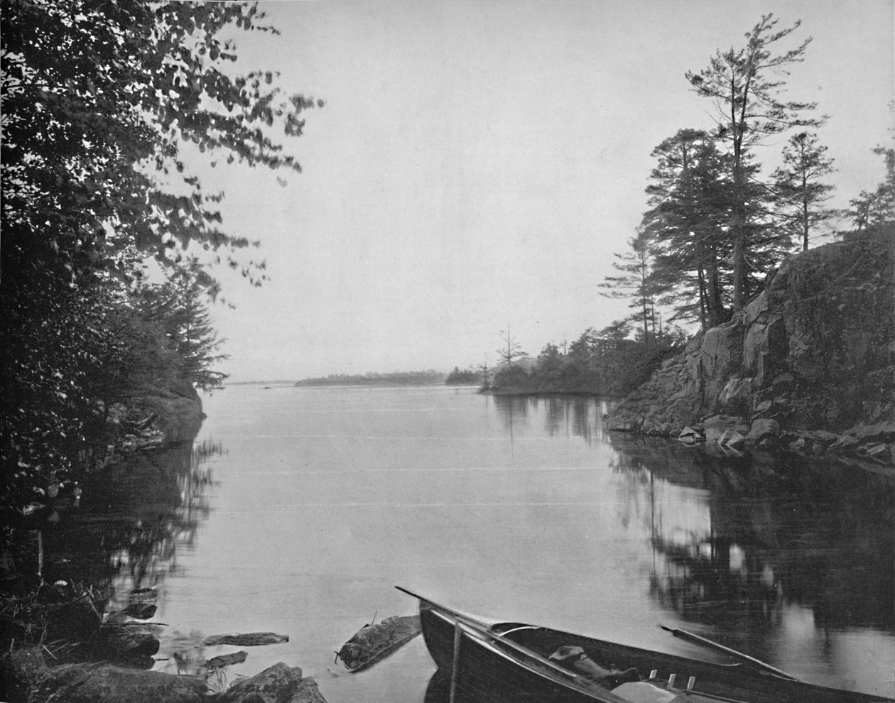 Bland de tusen öarna i St. Lawrence, c1897. av Unbekannt